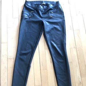 Express Faux Leather leggings